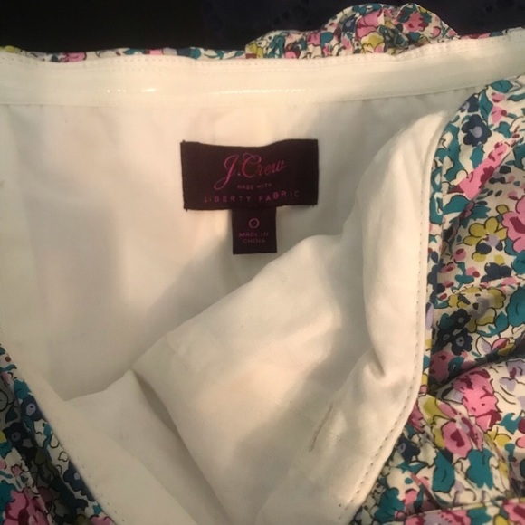 J Crew One-shoulder tie dress in Liberty floral - Picture 8 of 10